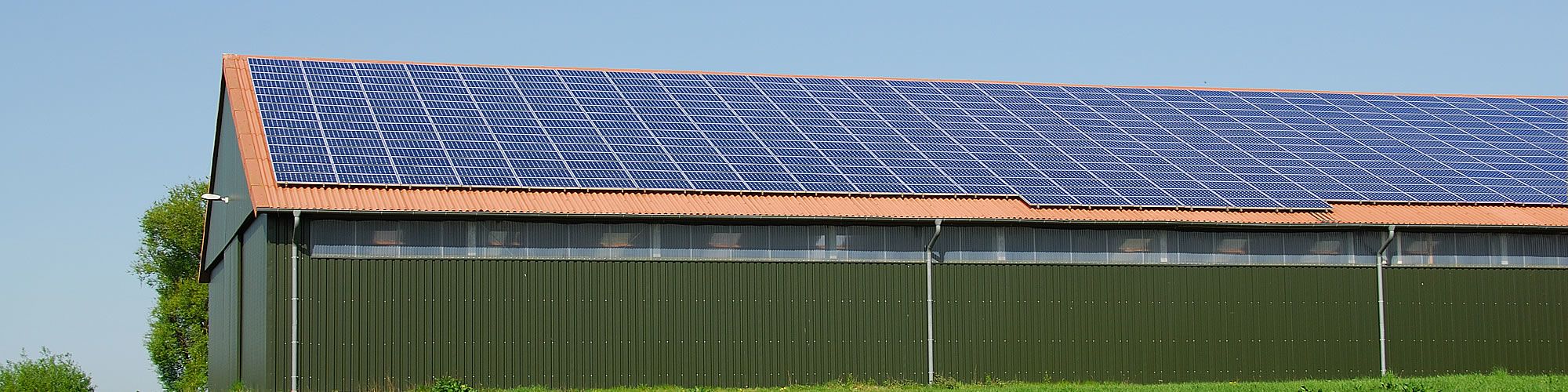 Photovoltaik-Hallen